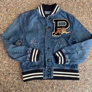 Little Kid’s Polo Varsity Jacket Size 8